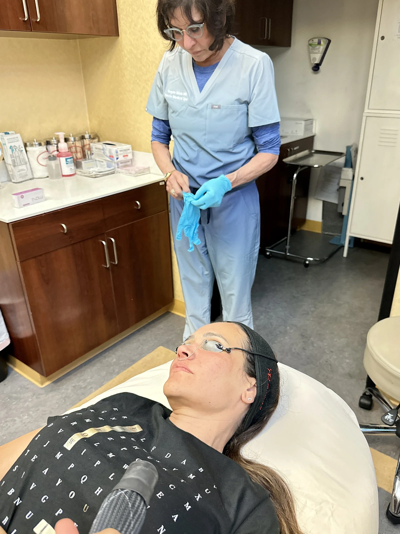 An RF microneedling facial treatment at Reviv Med Spa, Millbrae